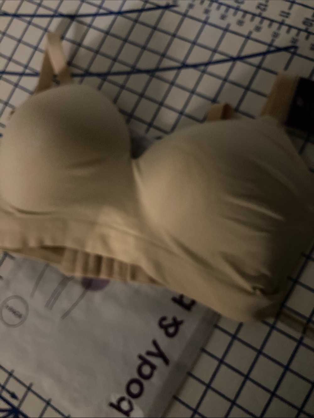 Tan bra